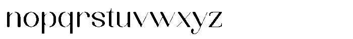 Kenigha Semi Expanded Font LOWERCASE