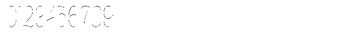 Kenigha Thin Condensed Font OTHER CHARS