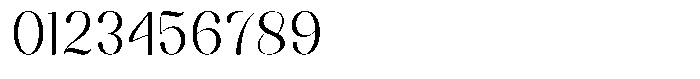 Kenigha Variable Thin Font OTHER CHARS