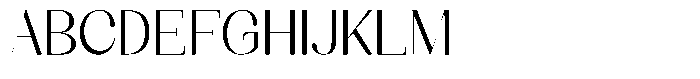 Kenigha Variable Thin Font UPPERCASE