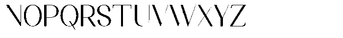 Kenigha Variable Thin Font UPPERCASE