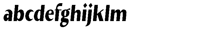 Kenisya Black Condensed Italic FONT