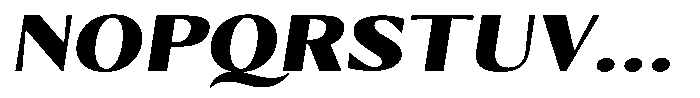 Kenisya Black Expanded Italic Font UPPERCASE