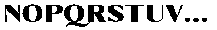 Kenisya Black Expanded Font UPPERCASE