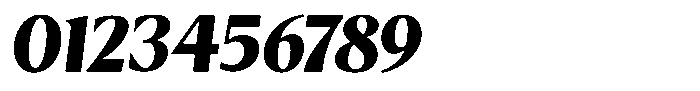 Kenisya Black Italic Font OTHER CHARS