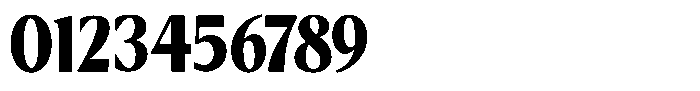 Kenisya Black Semi Condensed Font OTHER CHARS