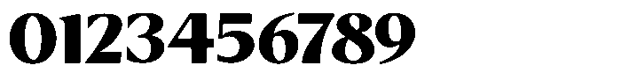 Kenisya Black Semi Expanded Font OTHER CHARS