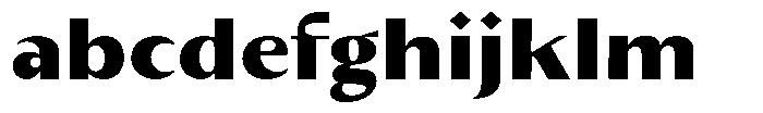 Kenisya Black Semi Expanded FONT