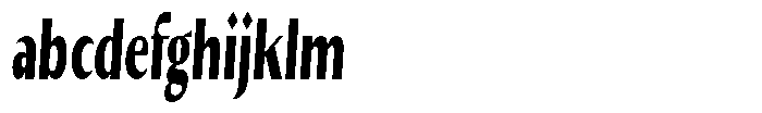 Kenisya Black Ultra Condensed Italic FONT
