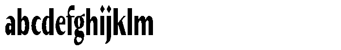 Kenisya Black Ultra Condensed FONT