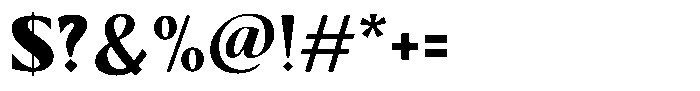 Kenisya Black Font OTHER CHARS