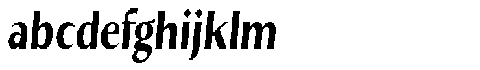 Kenisya Bold Condensed Italic FONT