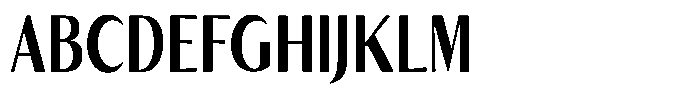 Kenisya Bold Condensed Font UPPERCASE