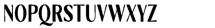 Kenisya Bold Condensed Font UPPERCASE