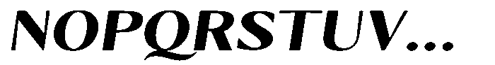 Kenisya Bold Expanded Italic Font UPPERCASE