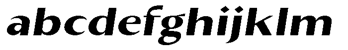 Kenisya Bold Expanded Italic FONT
