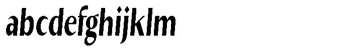 Kenisya Bold Extra Condensed Italic FONT