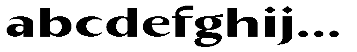 Kenisya Bold Extra Expanded FONT