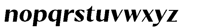 Kenisya Bold Italic Font LOWERCASE