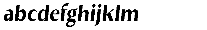 Kenisya Bold Semi Condensed Italic FONT