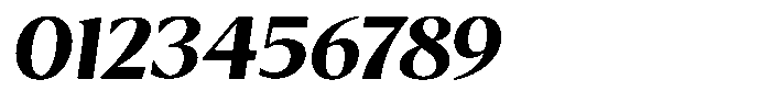 Kenisya Bold Semi Expanded Italic Font OTHER CHARS