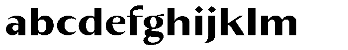 Kenisya Bold Semi Expanded FONT