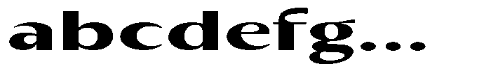 Kenisya Bold Ultra Expanded FONT
