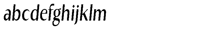 Kenisya Condensed Italic FONT