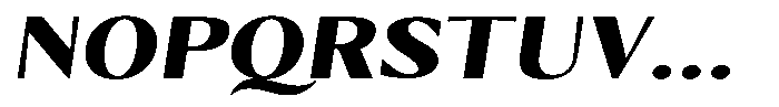 Kenisya Extra Bold Expanded Italic Font UPPERCASE