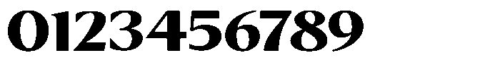 Kenisya Extra Bold Expanded Font OTHER CHARS