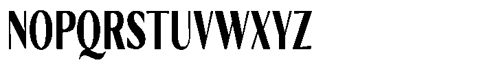 Kenisya Extra Bold Extra Condensed Font UPPERCASE