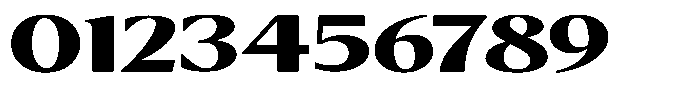 Kenisya Extra Bold Extra Expanded Font OTHER CHARS