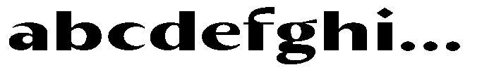 Kenisya Extra Bold Extra Expanded FONT