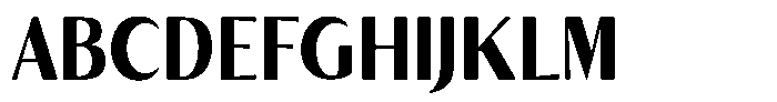 Kenisya Extra Bold Semi Condensed Font UPPERCASE