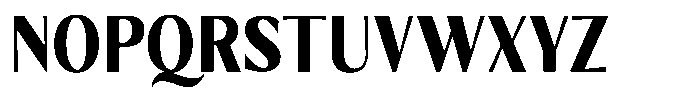 Kenisya Extra Bold Semi Condensed Font UPPERCASE