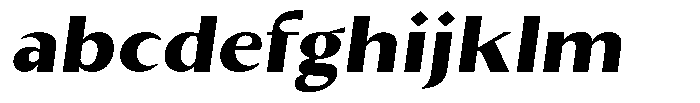 Kenisya Extra Bold Semi Expanded Italic FONT