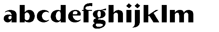 Kenisya Extra Bold Semi Expanded FONT