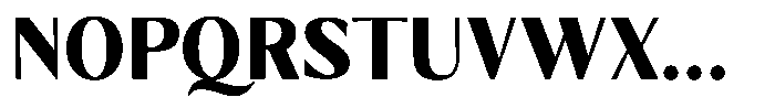 Kenisya Extra Bold Font UPPERCASE