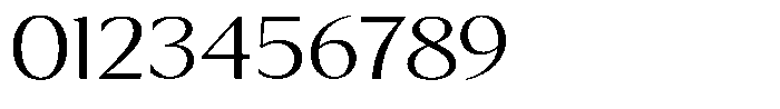 Kenisya Extra Light Expanded Font OTHER CHARS