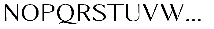 Kenisya Extra Light Expanded Font UPPERCASE