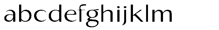 Kenisya Extra Light Expanded FONT