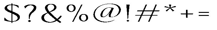 Kenisya Extra Light Extra Expanded Font OTHER CHARS