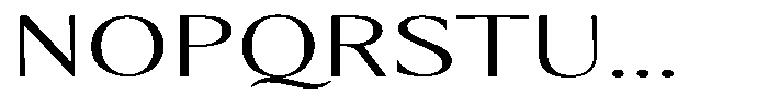 Kenisya Extra Light Extra Expanded Font UPPERCASE
