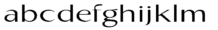Kenisya Extra Light Extra Expanded FONT