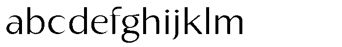 Kenisya Extra Light Semi Expanded FONT