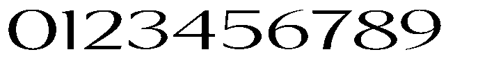 Kenisya Extra Light Ultra Expanded Font OTHER CHARS