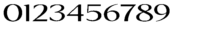 Kenisya Light Extra Expanded Font OTHER CHARS