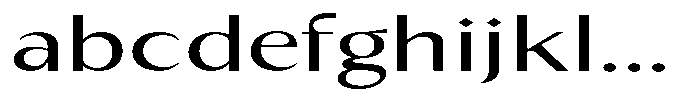 Kenisya Light Extra Expanded FONT