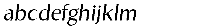 Kenisya Light Italic FONT