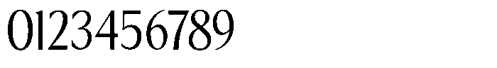 Kenisya Light Semi Condensed Font OTHER CHARS